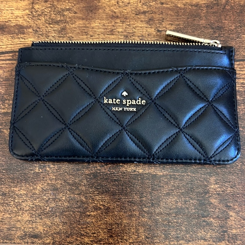 Kate Spade New York Natalia Large Slim Card Holder Black